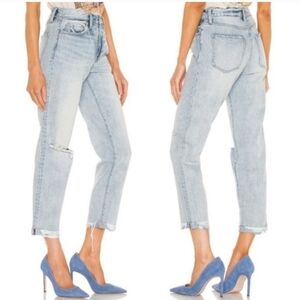 Pistola Presley High Rise Relaxed Roller Jeans Size 25